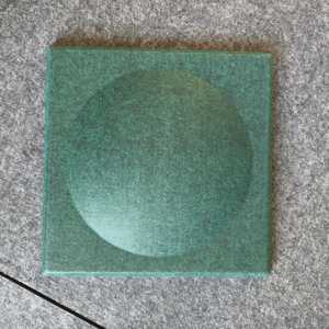 แผ่นอะคูสติก PET ตกแต่ง 3 มิติ รูปทรงสี่เหลี่ยม โพลีเอสเตอร์ แผ่นดูดซับเสียง สำหรับสตูดิโอ โรงภาพยนตร์ บ้าน คาราโอเกะ - Product Image 5