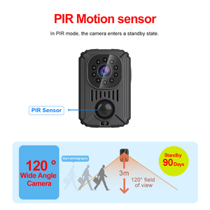 Nuova Videocamera di Sicurezza HD1080P MD31Mini 2026, Telecamera Sportiva per Interni ed Esterni, <span class=keywords><strong>Mini</strong></span> Videocamera PIR per Auto e Bici - Product Image 3