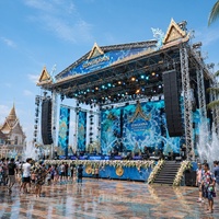 Scène de spectacle portable à prix abordable et de bonne qualité, podium facile à installer, plateforme de concert pour église et mariage