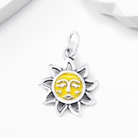 Bijoux en argent sterling S925 James Avery, breloques émaillées Maman, Famille, Lézard, Cochon, Cœur, Clochette bleue, DIY, pour femmes