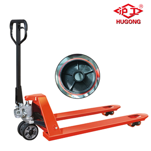 Chariot à palettes Hugo 2,5 tonnes 1150*550 1220*685 avec roues en caoutchouc/nylon/PU, poignée 3 positions, hauteur de <span class=keywords><strong>levage</strong></span> 200 mm - Fournisseurs - Product Image 2
