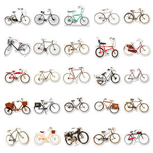 50 Calcomanías de Bicicleta Retro con Dibujos Animados, Adhesivos Vintage <span class=keywords><strong>para</strong></span> Bicicleta - Product Image 4