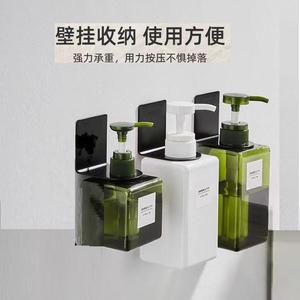 Metal Wall Mounted <b>Soap</b> Dispenser <b>Holder</b> Rectangular Minimalist Bathroom Shelf Durable - Product Image 1