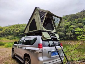 Sunday Campers Side Open Top Waterproof Aluminum Hot Sale Car Camping Hard Rooftop <b>Tent</b> 4 Person Outdoor Furniture Hard - Product Image 3