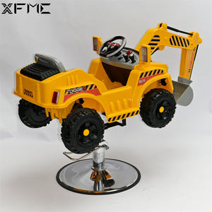 Mobilier de salon pour enfants Chaise de barbier électrique avec dessin animé Pelle jouet pour enfants Chaise de salon portable pour bébé Siège de voiture pour enfants - Product Image 3