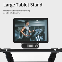 Appareil de fitness vertical pliable et silencieux pour la maison, simulateur d'escalade, stepper à résistance réglable