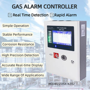 <span class=keywords><strong>Detector</strong></span> de Gás Fixo à Prova de Explosão com 6 Canais, Alarme Sonoro/Luminoso, Liga de Alumínio, para Gás Combustível/Gás <span class=keywords><strong>Natural</strong></span> - Product Image 4