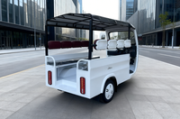 Tuk-tuk touristique, taxi public, tricycle électrique EEC COC, véhicule de transport de passagers, E-Trike 8 places