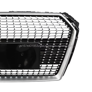 กระจังหน้ารถยนต์คุณภาพสูง ABS ติดตั้งง่าย สไตล์ Star Style สำหรับ Audi A4 S4 B9 ปี 2017-2019 อัพเกรดเป็น RS4 - Product Image 2