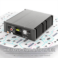 Amplificateur DSP Android MEKEDE HIFI pour autoradio, 6 canaux, 4x80W, haute puissance, classe 9-16V, amélioration du son, radio, super basses