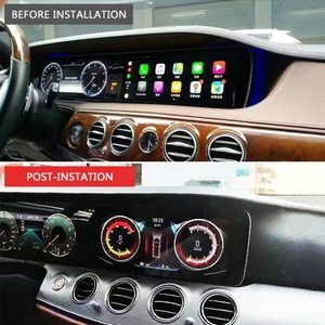 Modificación de coche, actualización del sistema de control central, pantalla multifuncional para Benz S350 - Product Image 2