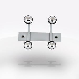 ELLE Cintre en métal argenté 28 cm - Product Image 1