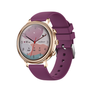 Reloj Inteligente Elegante V60 para Mujer, Doble Correa, Resistente al Agua IP67, Asistente de Voz con IA, Monitor de Temperatura y Frecuencia Cardíaca - Product Image 4