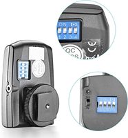 Neewer RT-16 - Disparador de Flash Inalámbrico de 16 Canales para Estudio, Control Remoto Inalámbrico para Cámara, Disparador Remoto Inalámbrico