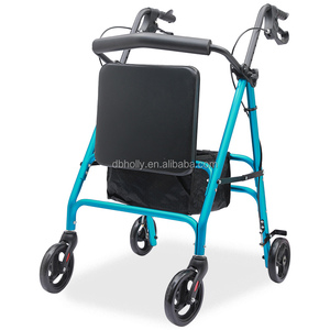 Andador Plegable <span class=keywords><strong>de</strong></span> Aluminio Ligero <span class=keywords><strong>con</strong></span> Bolsa <span class=keywords><strong>de</strong></span> Compras y <span class=keywords><strong>Asiento</strong></span>, Precio <span class=keywords><strong>de</strong></span> Fábrica - Product Image 4