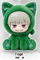Nouvelle Peluche Anime Japonaise Originale Jujutsu JJK Kasen V2 Chat Assis Série Party Pendentif en Peluche Boîte Mystère Surprise