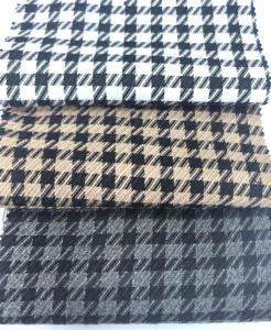 Hàng Hóa Đã Sẵn Sàng T/R/SP 80/17/3 Polyester Viscose Đồng Bằng Houndstooth Vải Thân Thiện Với Môi Cho Người Đàn Ông Của Và Phụ Nữ Phù Hợp Với - Product Image 5