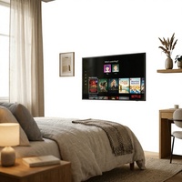 Écran mural intelligent Android HD sans cadre de 32 pouces pour chambre à coucher CN