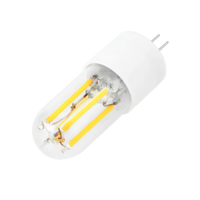 Filament 3.5W G4 Led Ampoule Maïs Céramique Sans Scintillement 85-265V 110v 220v 277v 230v 12v 24v DC/AC 10-30V Dimmable Lumière Lampe Cristal