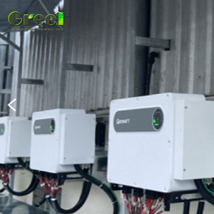 Onduleur monophasé et triphasé 1,5-80 kW pour éoliennes, avec écran tactile et affichage OLED, efficacité de 98,4 %, onduleur 15 kW à onde sinusoïdale pure pour raccordement au réseau - Product Image 1