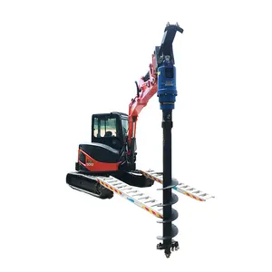 2022 Hot Best Hole Digger Tractor Mounted Post Hole Digger Tractor Earth Auger Drill For Wind Energy Development