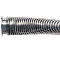 Fuelle de Vacío de Acero Inoxidable KF50 de Alta Calidad, Pared Gruesa de 0.3mm, Tipo de una Pieza, SUS304