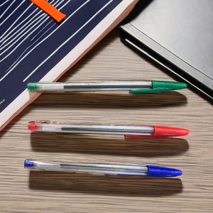 Nhựa bút bi trên bán mới lạ bấm vào bút với 0.7mm/1.0mm chiều rộng văn bản khuyến mại bút - Product Image 3