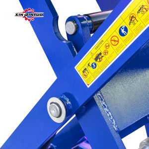 Xinjintuo elevador de tijera hidráulico de elevación media usado pequeño elevador de tijera automático eléctrico - Product Image 3