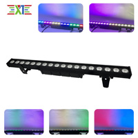Barra de Luz LED XJ de 120W, 18 LEDs 4en1 RGBW, Resistente al Agua IP65, DMX512, para Exteriores, Bodas, Conciertos, DJ, Festivales