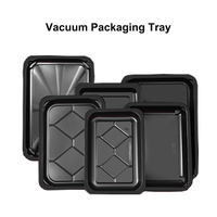 Bandejas de Plástico PET/PP Personalizadas para Empacar Alimentos Congelados, Bandeja de Vacío MAP para Carne de Res con Colores Personalizados