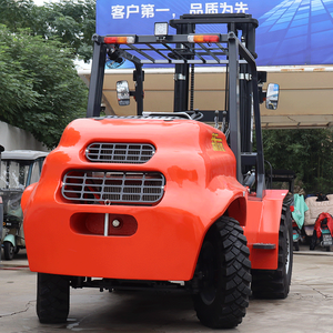 מכירה ישירה יצרן מחוץ לכביש דיזל מלגזה 3 טון 4 טון 5 טון הרים מלגזה בעירה פנימית ישירות המפעל - Product Image 3