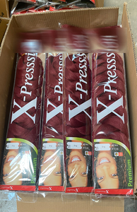 Estensioni per Capelli Jumbo Braids Super <span class=keywords><strong>Lunghe</strong></span> 41 Pollici, Capelli Sintetici Resistenti al Calore per Donne di Colore, <span class=keywords><strong>Trecce</strong></span> Africane - Product Image 4