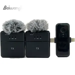 Micrófono Lavalier inalámbrico SX31 El micrófono profesional 3 en 1 es un nuevo éxito de ventas adecuado para la grabación de video en el sitio