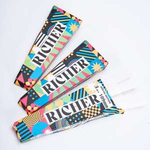 Pre Rolled 108mm Cone with Tips 3 Cones Per <b>Box</b> Customizable Logo Modern Style Manual Paper <b>Rolling</b> Joint for Smoking - Product Image 5