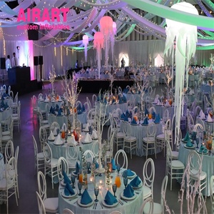 โอเชี่ยนปาร์ตี้ประดิษฐ์ปลาเยลลี่แขวนเครื่องประดับแมงกะพรุน<span class=keywords><strong>สี</strong></span><span class=keywords><strong>ขาว</strong></span>พอง - Product Image 6