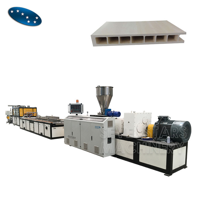PVC WPC Wood Plastic Door Panel and Door Frame Production Line Machine  WPC Door Structure Making Machine