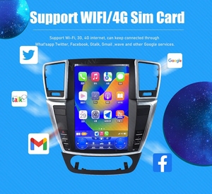 Actualización Qualcomm Android 13 12,3 "Pantalla 8 + 128G Radio de coche para Mercedes Benz GL <span class=keywords><strong>ML</strong></span> W166 X166 GL350 GL63 Carplay navegación Gps - Product Image 2