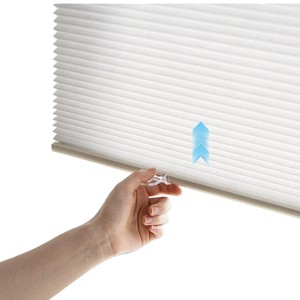 Stores alvéolaires sans fil soigneusement sélectionnés pour fenêtres françaises, design moderne et minimaliste, protection UV, occultants, personnalisables - Product Image 4