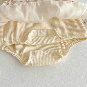 Ins vestiti per bambini estate <span class=keywords><strong>Baby</strong></span> Fanny tailleur bambina tutina gonna principessa luna piena cento giorni pagliaccetto sottile - Product Image 2