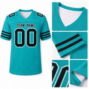 <span class=keywords><strong>Maillot</strong></span> de football américain personnalisé pour hommes, impression par sublimation, logo, numéro, <span class=keywords><strong>maillot</strong></span> de football américain pour clubs et équipes scolaires - Product Image 3