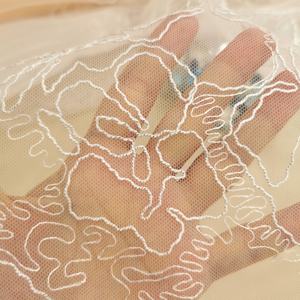 Nouvelle dentelle en tissu double face, dentelle guipure, broderie, utilisée pour les robes longues pour femmes, dentelle de mariage, accessoires de robe de soirée - Product Image 3