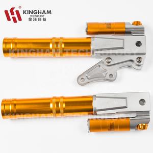 โช้คอัพหน้าอะลูมิเนียมปรับระดับได้ KINGHAM CNC สำหรับรถจักรยานยนต์ YAMAHA Nmax Fazzio Mio HONDA Vario - Product Image 5