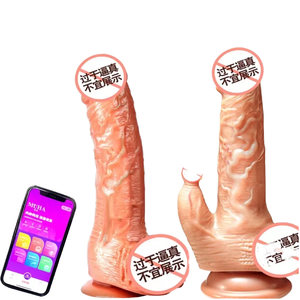 Muhuan Masturbateur féminin réaliste Jouet sexuel pour adulte Modèle APP Vibrateur électrique télescopique Gode réaliste Faux pénis - Product Image 1