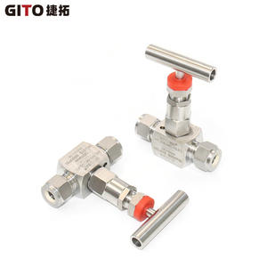 Hastelloy Manual Stop Control Double Ferrule <b>Needle</b> <b>Valve</b> 10mm HC-276 High Temperature and High Pressure - Product Image 1