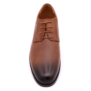 CACATUA 3756 Chaussures Derby pour Hommes en Cuir PU Gaufré et Bruni, Vente en Gros Usine à Prix Abordable - Product Image 4