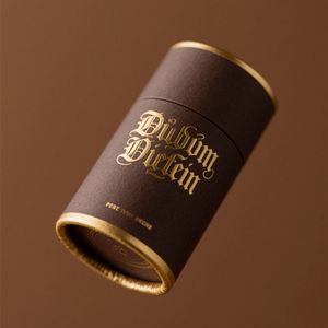 Custom Logo Self-Erecting Cylinder <b>Gift</b> & Craft Packaging Kraft Paper Tube Customizable Size - Product Image 4