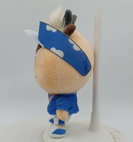 Porte-clés personnalisé en peluche mini renard - Super doux, pendentif de sac à dos anime, fonction anti-stress, service OEM personnalisable