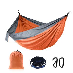 Portable Nylon New Outdoor Camping Hanging Folding Knit <b>Hammock</b>/ <b>Hammock</b> Bed Outdoor - Product Image 1