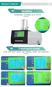 Testeur de stabilité thermique SKZ1060 DSC/DTA TGA, équipement d'analyse thermique intégré DSC TGA avec accessoires de croûtesaux - Product Image 2