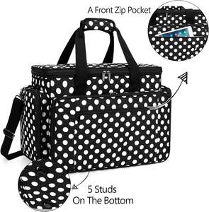 Échantillon gratuit de sac pour machine à coudre avec étui de transport universel avec plusieurs poches de rangement personnalisées - Product Image 4